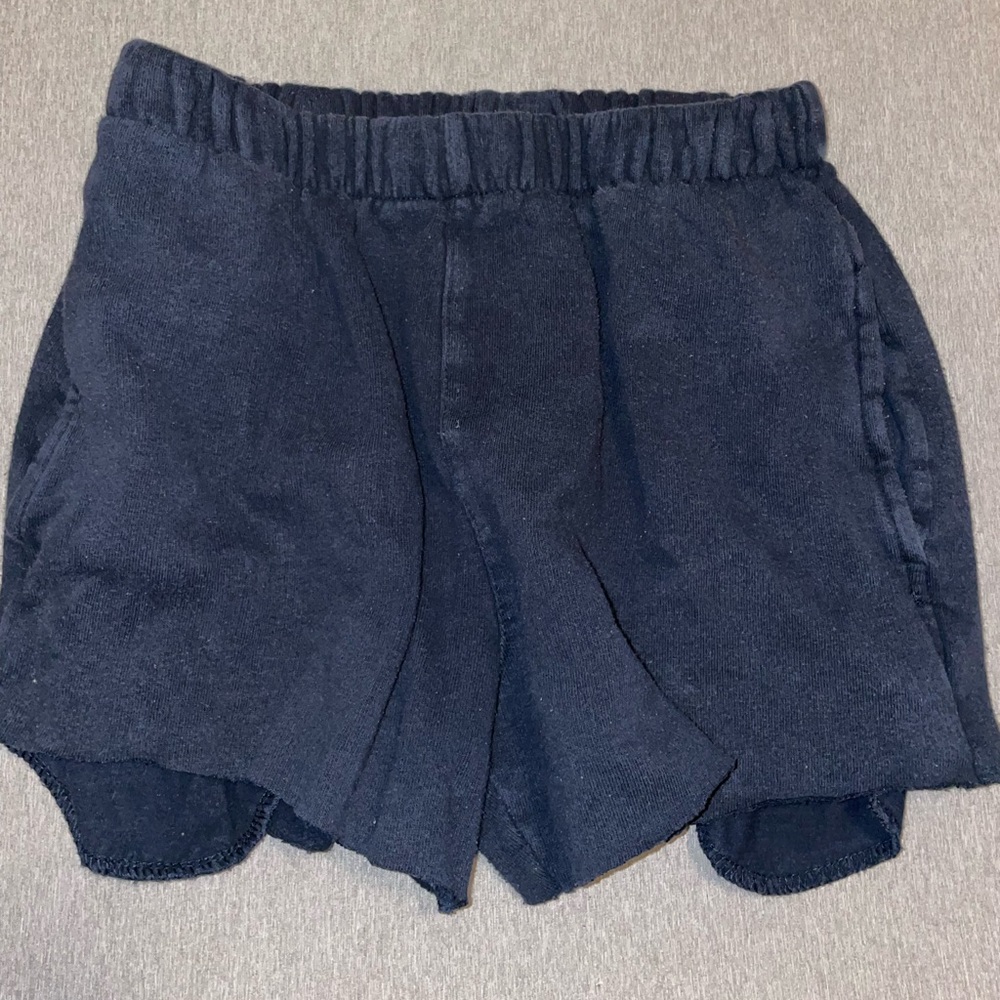 Brandy Melville//John Galt Blue comfy shorts